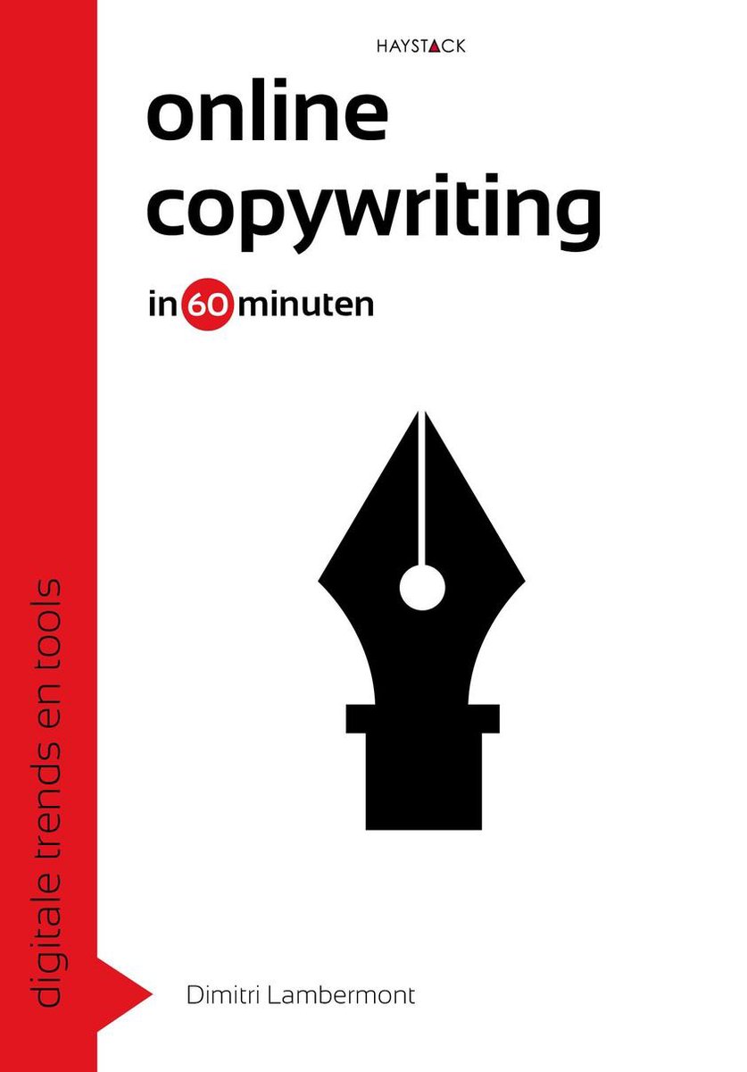 Cover van Online copywriting in 60 minuten van Dimitri Lambermont