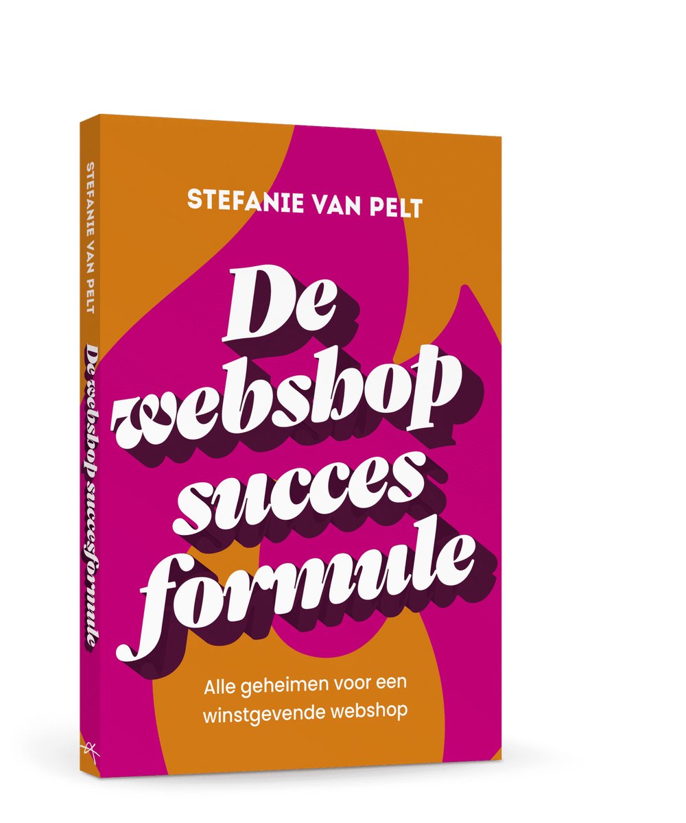Cover van De Webshop Succesformule van Stefanie van Pelt