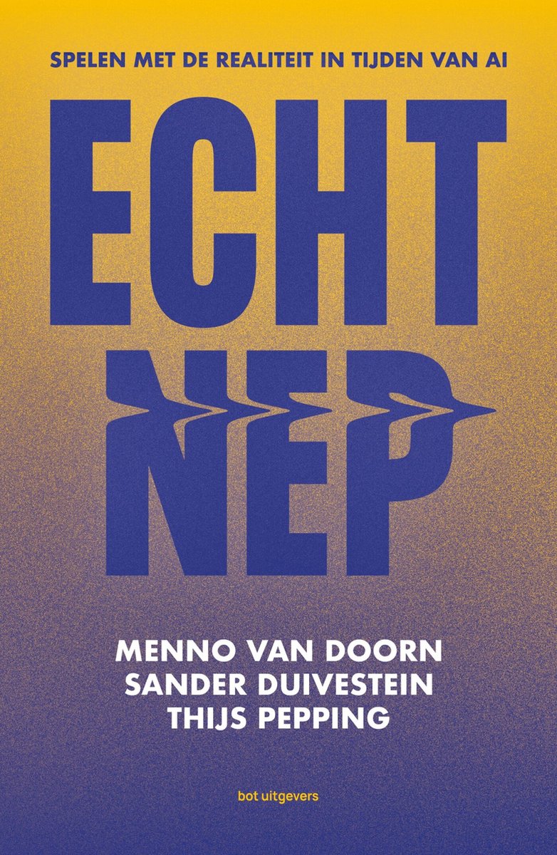 Cover van Echt nep van Menno van Doorn