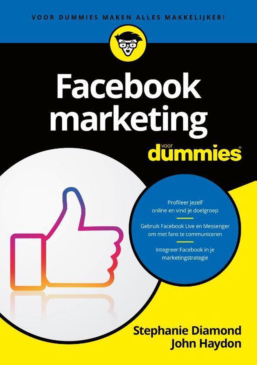 Cover van Facebookmarketing voor Dummies van Stephanie Diamond