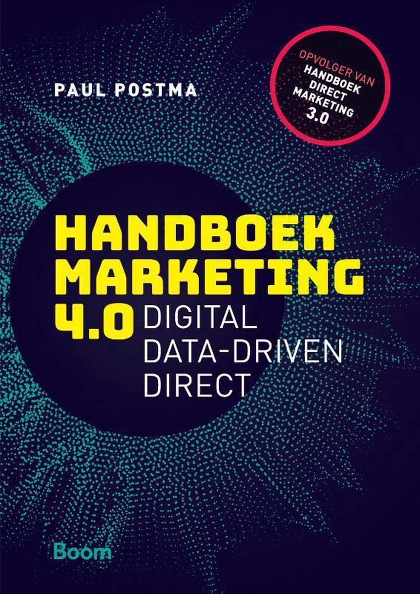 Cover van Handboek Marketing 4.0 van Paul Postma