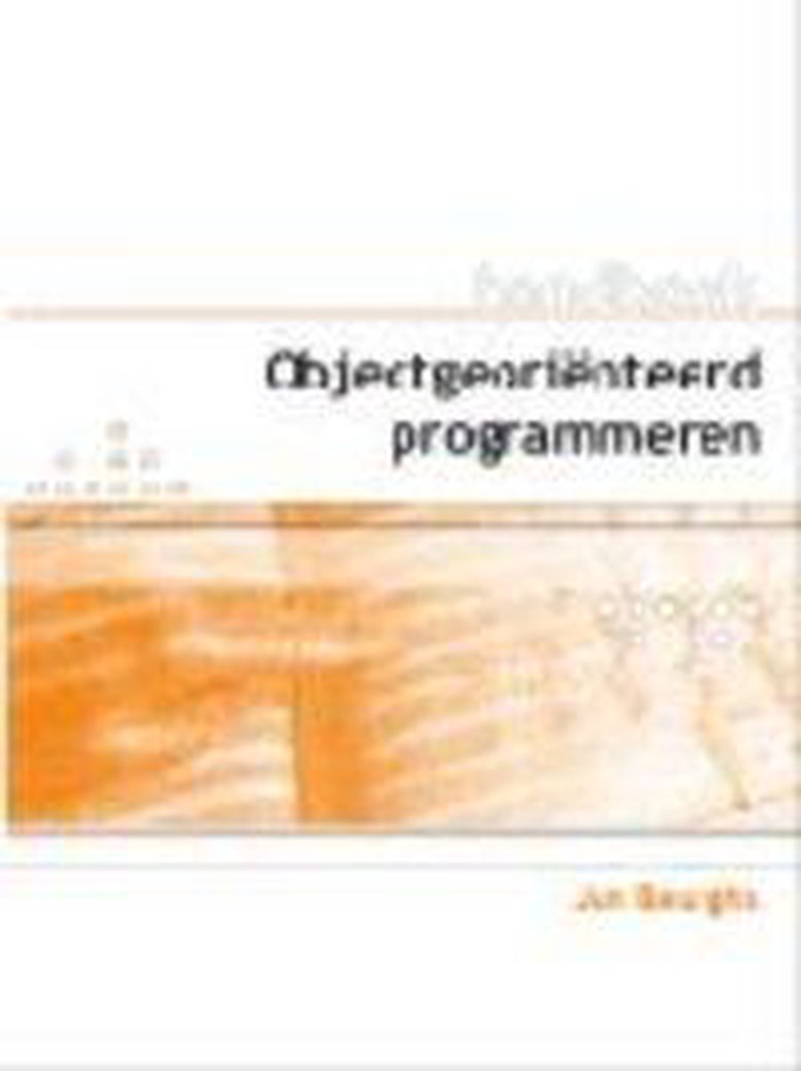 Cover van Handboek Objectgeorienteerd Programmeren +Cdr van Jan Beurghs