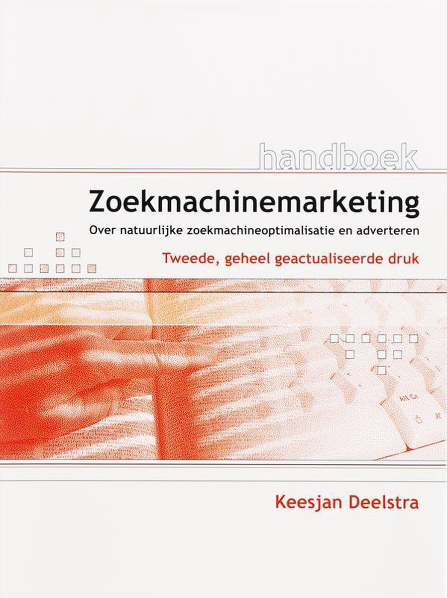 Cover van Handboek - Zoekmachinemarketing van Keesjan Deelstra