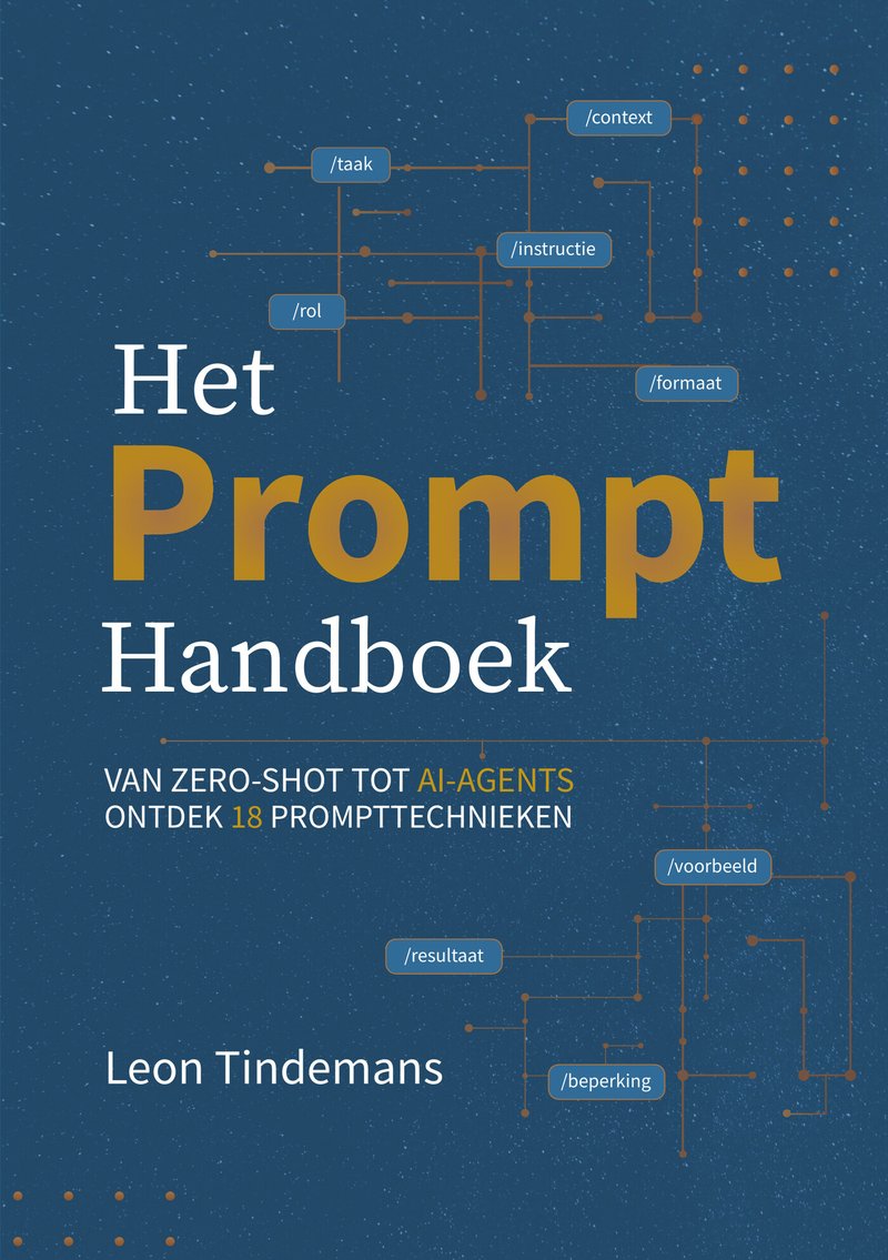 Cover van Het Prompt Handboek van Leon Tindemans