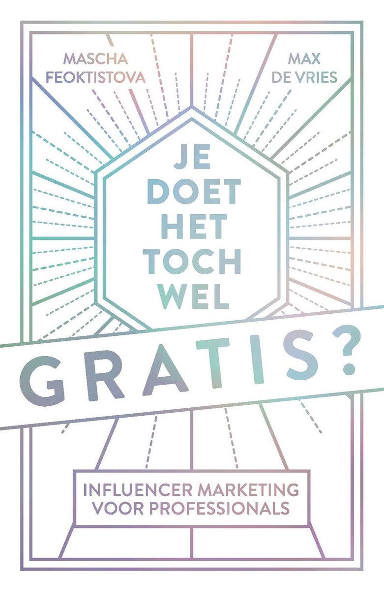 Cover van Je doet het toch wel gratis? van Mascha Feoktistova