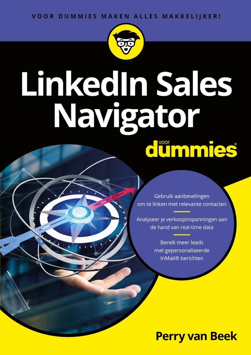 Cover van LinkedIn Sales Navigator voor Dummies van Perry van Beek