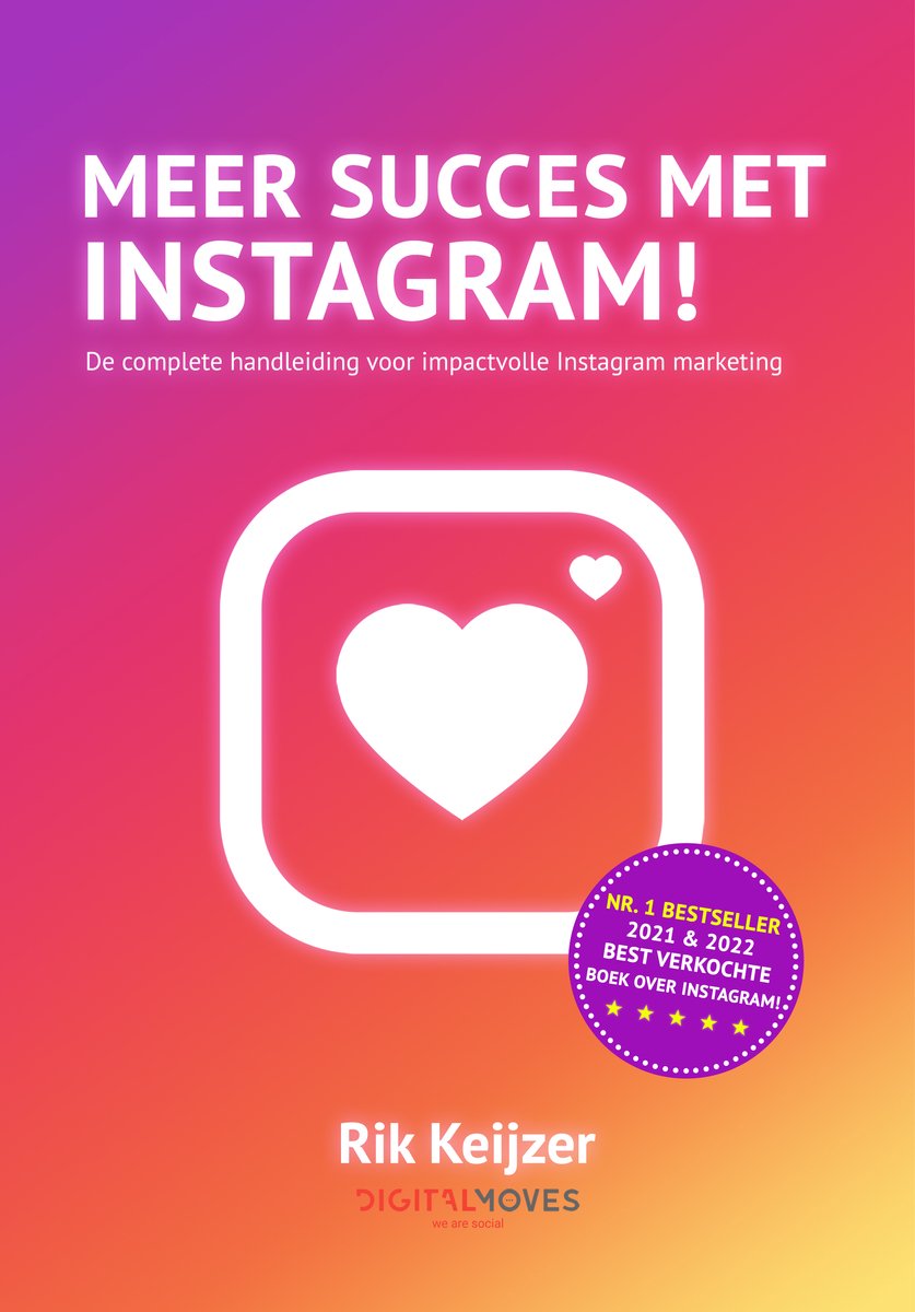 Cover van Meer succes met Instagram! van Rik Keijzer