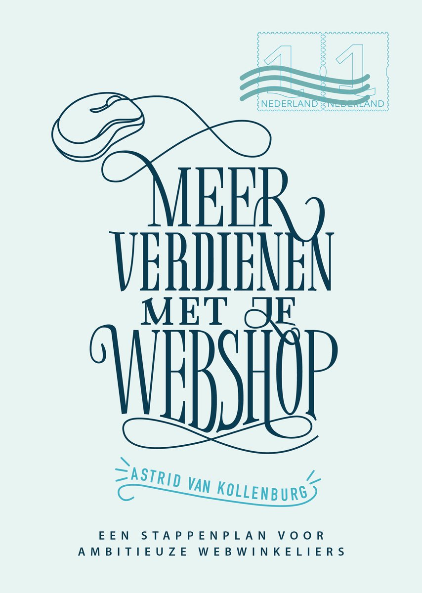 Cover van Meer verdienen met je webshop van Astrid van Kollenburg