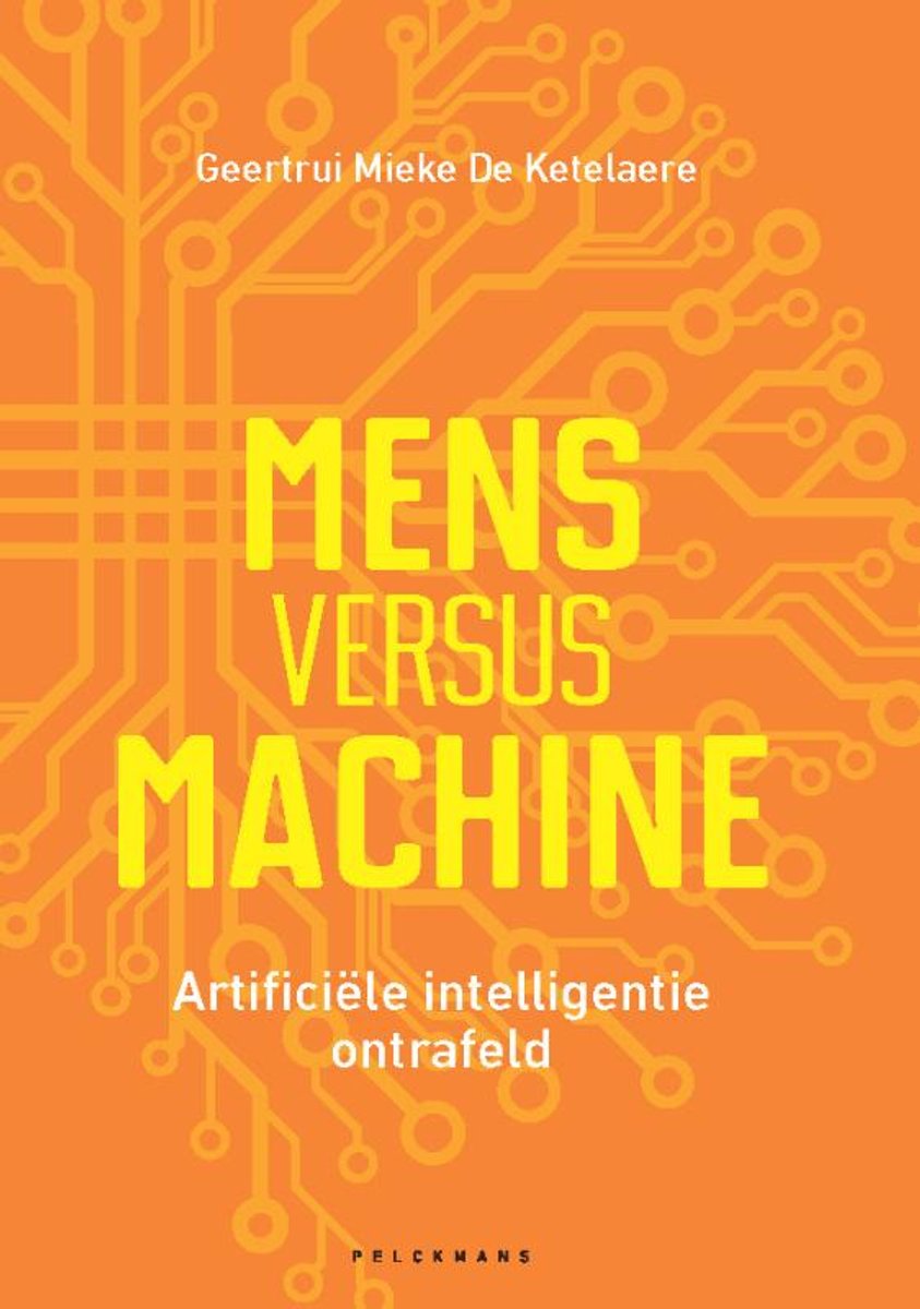 Cover van Mens versus machine van Geertrui Mieke de Ketelaere
