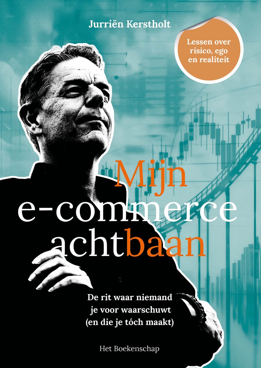 Cover van Mijn e-commerce achtbaan van Jurriën Kerstholt