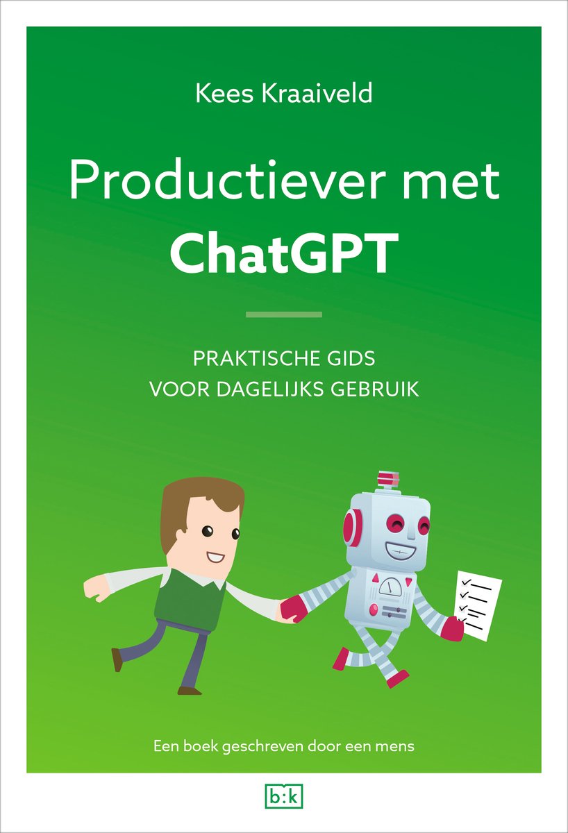 Cover van Productiever met ChatGPT van Kees Kraaiveld