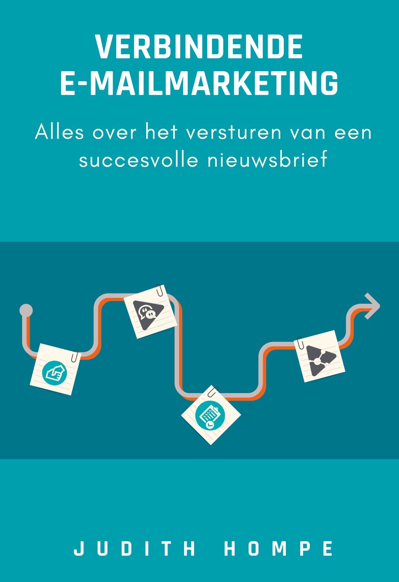 Cover van Verbindende e-mailmarketing van Judith Hompe