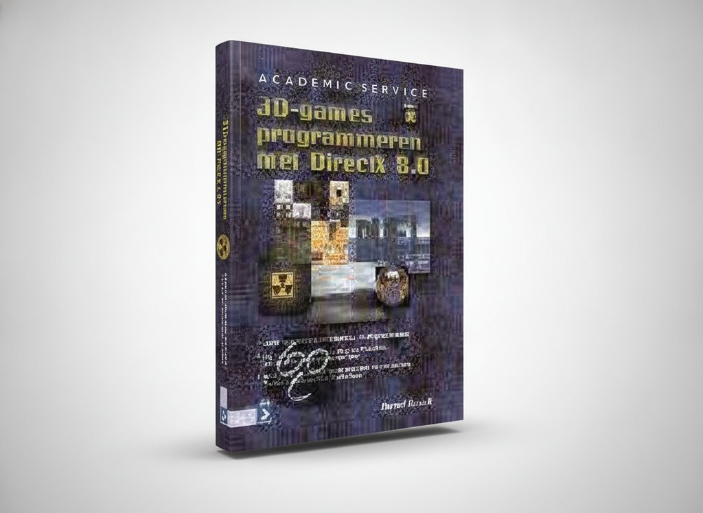 3D-render van het boek 3D-Games Programmeren Met Directx 8.0 (Clayton E. Crooks)